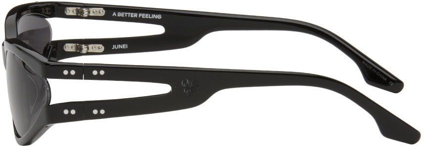 A BETTER FEELING Black Junei Sunglasses