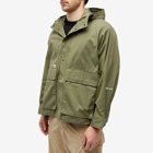 WTAPS Men's 06 Hooded Shirt Jacket in Olive Drab