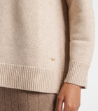 Max Mara Liana wool and cashmere hoodie