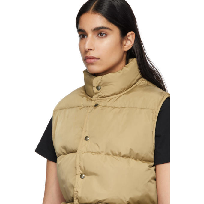 Noah NYC Khaki Cashball Puffer Vest Noah NYC