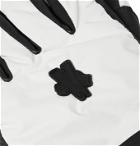 Moncler Genius - 3 Sandro Mandrino Snow Glow Logo-Appliquéd Shell and Leather Ski Gloves - Neutrals