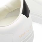 Common Projects Men's Retro Classic Low Sneakers in White/Black