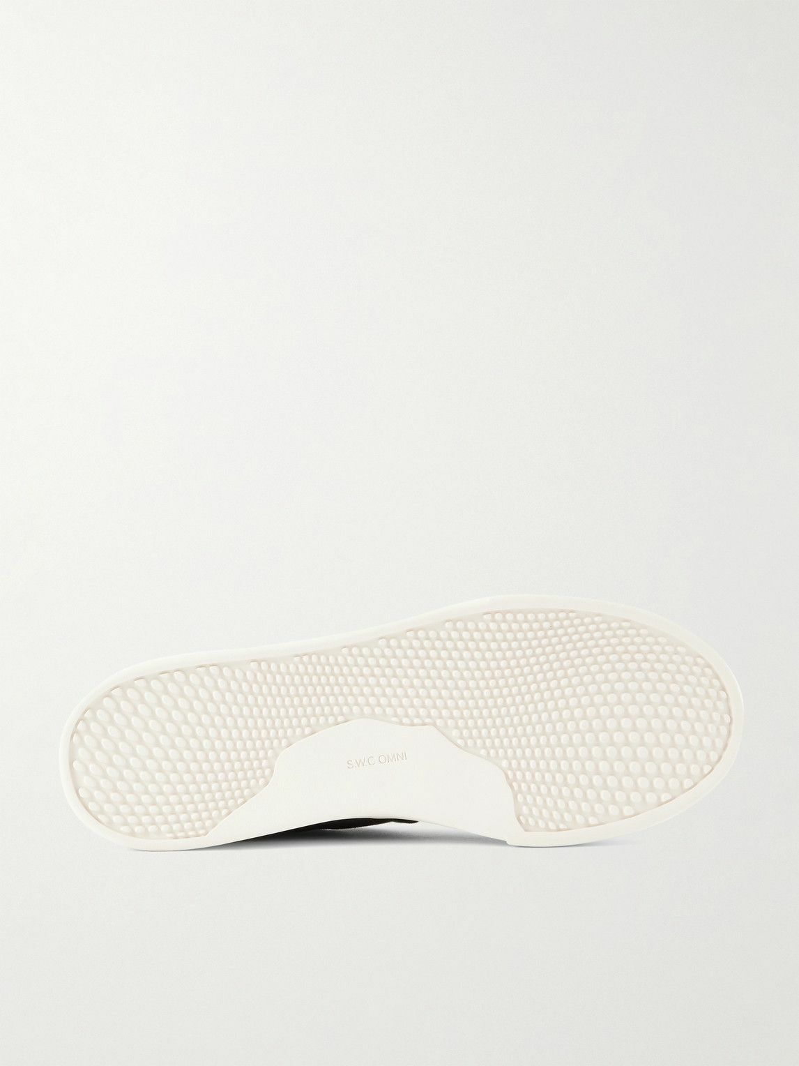 Omni - Lister Canvas-Trimmed Suede Slip-On Sneakers - Brown
