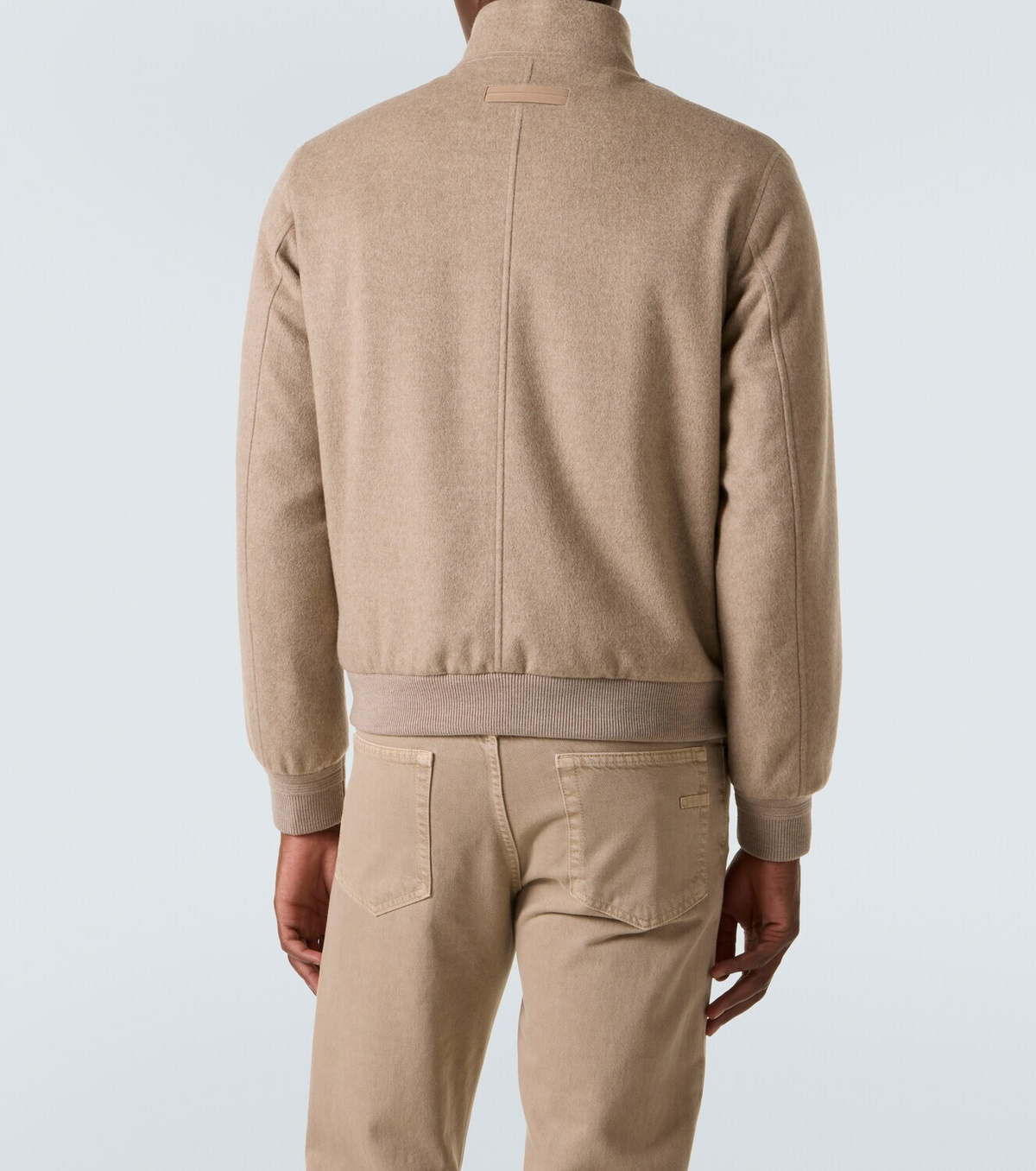 Zegna Cashmere bomber jacket