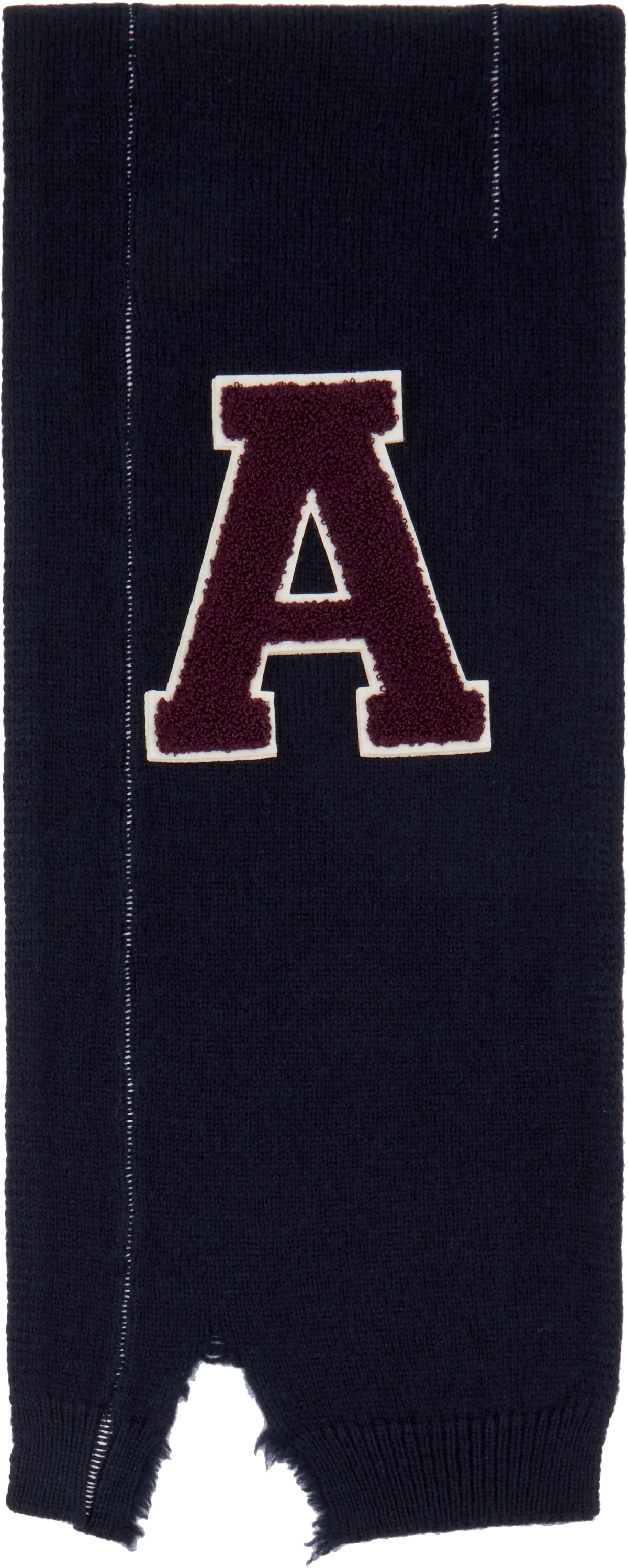 AMBUSH Navy Knit Scarf