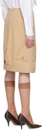 HODAKOVA Upside Down Trouser Midi Skirt