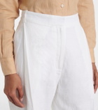 Tove Gabrielle linen wide-leg pants