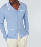King & Tuckfield Striped wool shirt