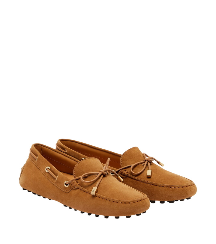 Photo: Tod's Gommino suede boat shoes