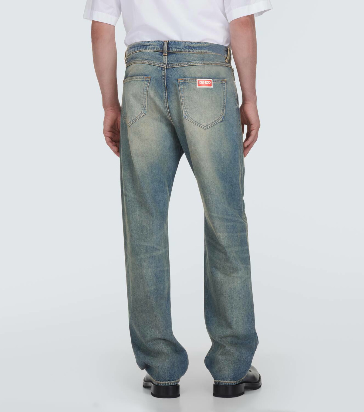 KENZO ASAGAO ストレートデニム US 26 Kenzo Asagao Jeans | Blue | FARFETCH