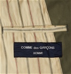 Comme des Garçons HOMME - Patchwork Cotton-Blend and Corduroy Blazer - Green