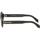 Palm Angels Black Daly Sunglasses