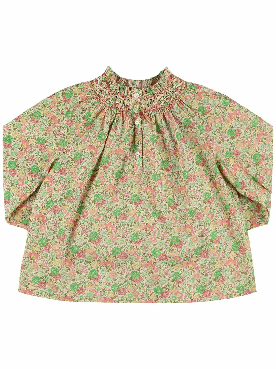 BONPOINT Floral Printed Cotton Shirt