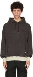 thisisneverthat Grey Side Paneled Hoodie