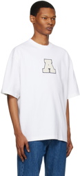 Axel Arigato White College 'A' T-Shirt