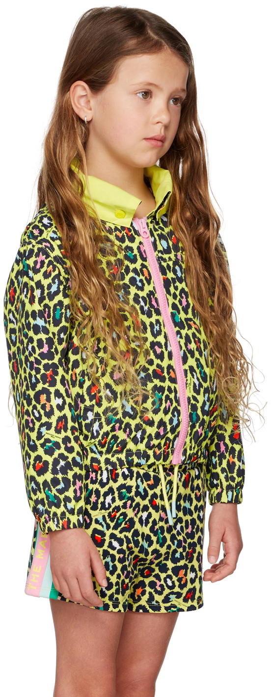 Marc Jacobs Kids Yellow Cheetah Jacket