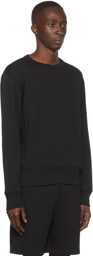 Acne Studios Black Cotton Sweatshirt