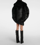 Givenchy Faux fur cape