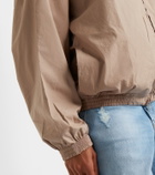 Acne Studios Logo cotton poplin jacket