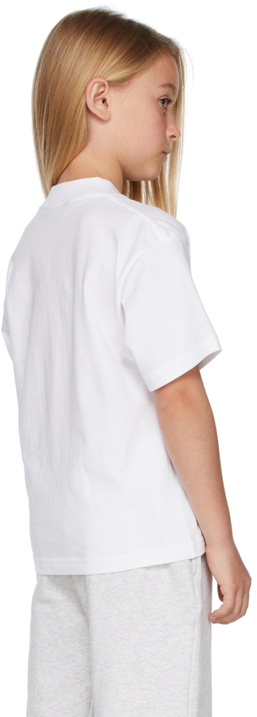 Balenciaga Kids Kids White & Pink Slime T-Shirt Balenciaga Kids