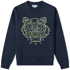 Kenzo Men's Classic Tiger Crew Sweat in Midnight Blue