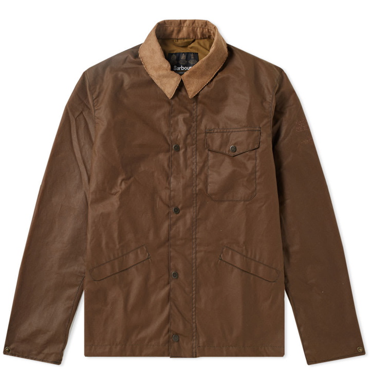 Photo: Barbour International Steve McQueen Mud Wax Jacket Brown