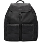 Saint Laurent Black Nino Vintage Leather Backpack