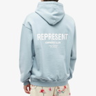 Represent Men's Owners Club Hoody in Baby Blue