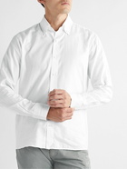 Peter Millar - Journeyman Button-Down Collar Cotton-Twill Shirt - White