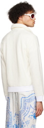 Casablanca Off-White Caza Zip Jacket