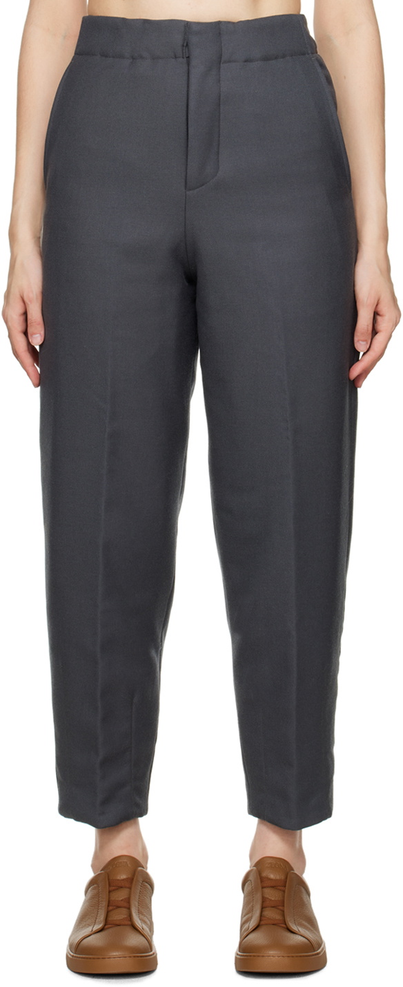 ZEGNA Gray Jogger Lounge Pants