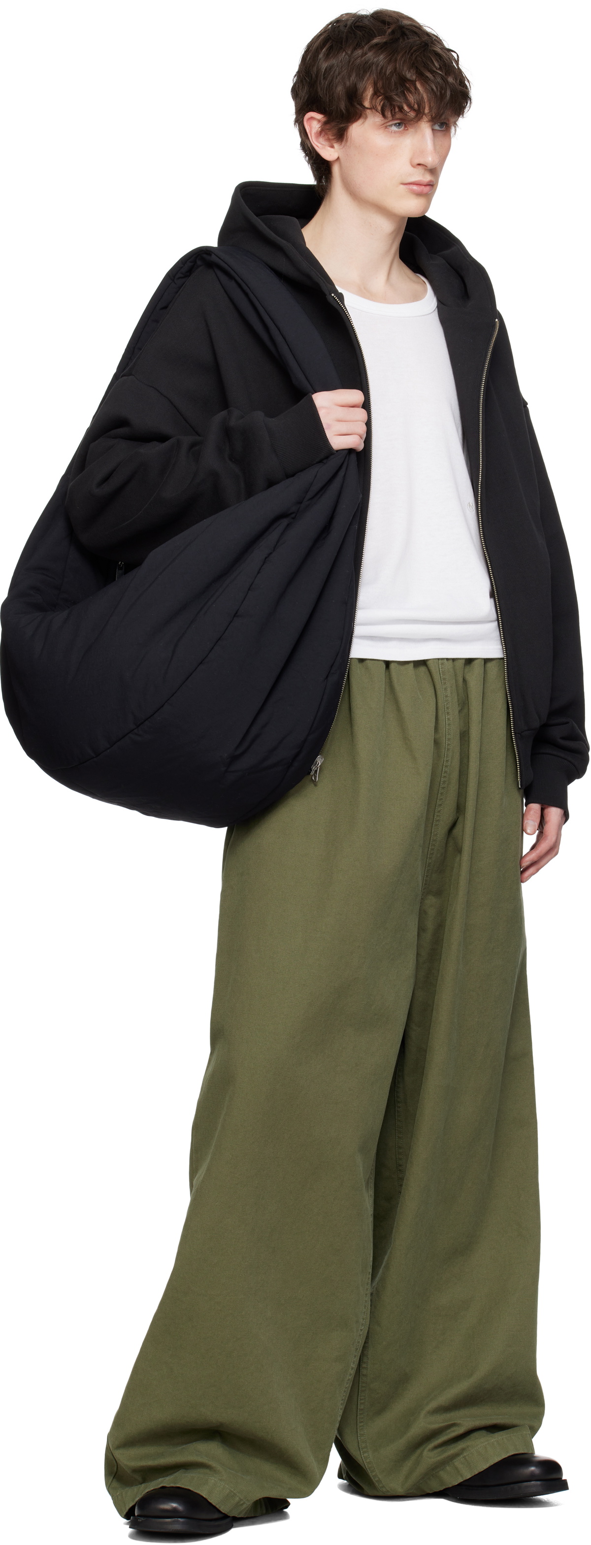 SEVENTH ブラック XL Moon Bag Seventh Black XL Moon Bag Seventh