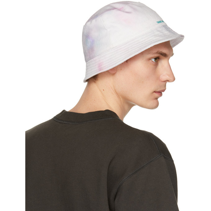 Isabel Marant  bucket hat tie dye Isabel Marant Haley Printed Leather Bucket Hat Size 57 cm main image 4