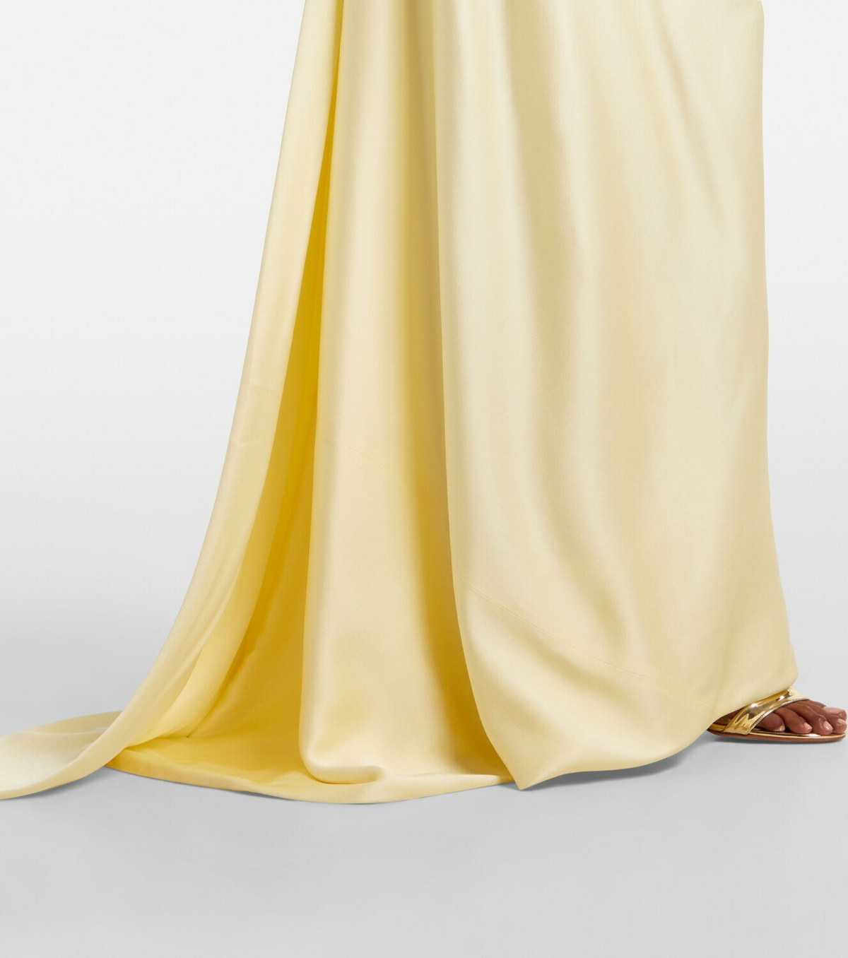 Vivienne Westwood Nova Cocotte draped satin bustier gown