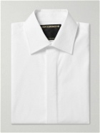 Favourbrook - Bib-Front Cotton-Poplin Tuxedo Shirt - White