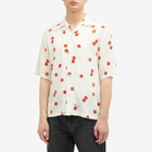 AMIRI Men's Dice Bowling Shirt in Alabaster