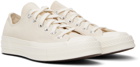 Converse Off-White Chuck 70 Low Top Sneakers