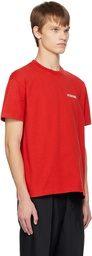 Jacquemus Red Guirlande 'Le T-Shirt Brilho' T-Shirt