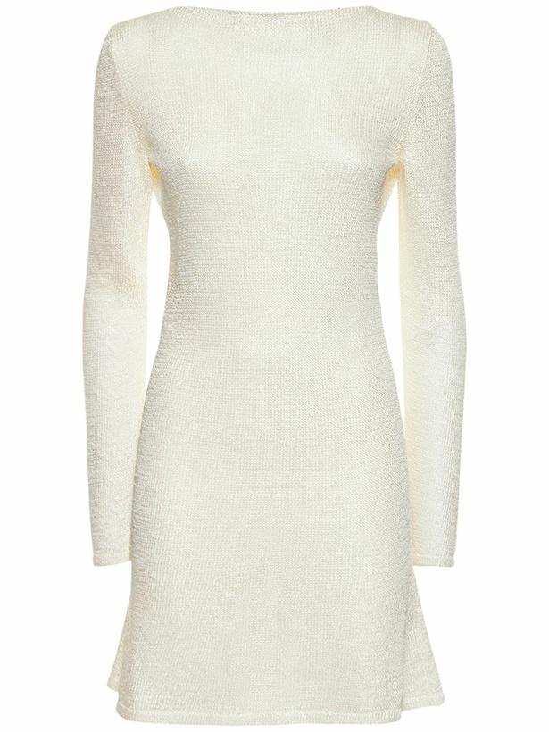 Photo: TOM FORD Open Back Knit Mini Dress with Chain