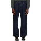 Carhartt Work In Progress Navy Aaron Jeans