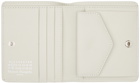 Maison Margiela Off-White Popper Wallet