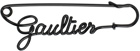 Jean Paul Gaultier Black 'The Gaultier' Brooch
