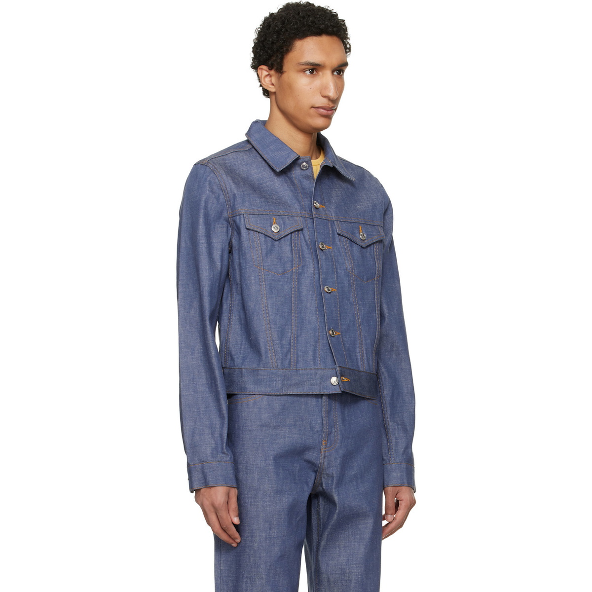 A.P.C. Blue Lenny Denim Jacket
