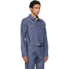 A.P.C. Blue Lenny Denim Jacket