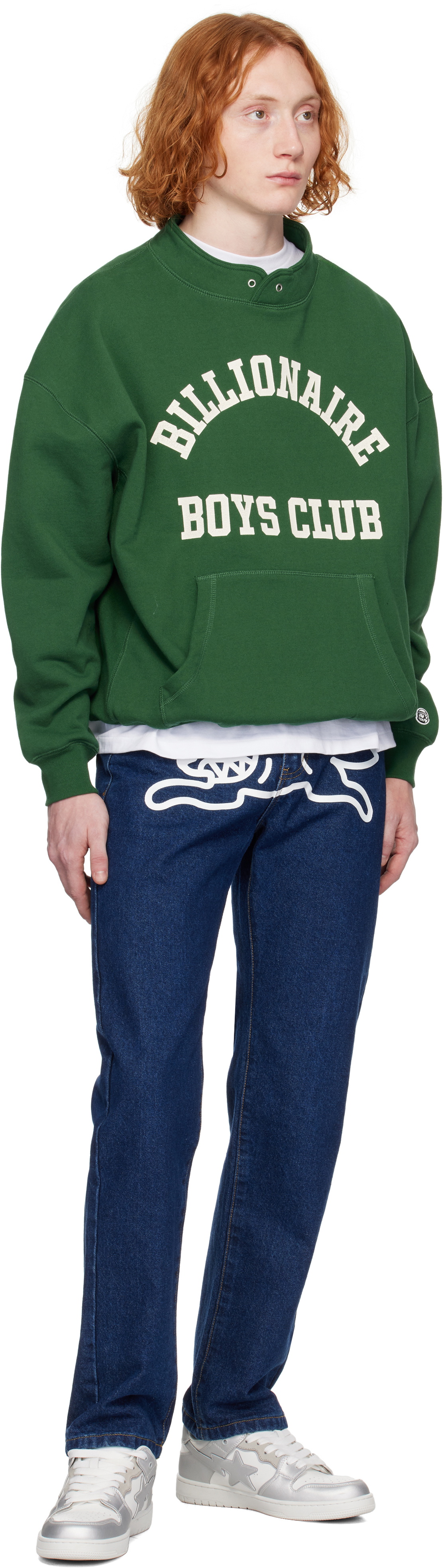 Billionaire Boys Club ミントグリーン ポケット スウェット Billionaire Boys Club ミントグリーン ポケット スウェット