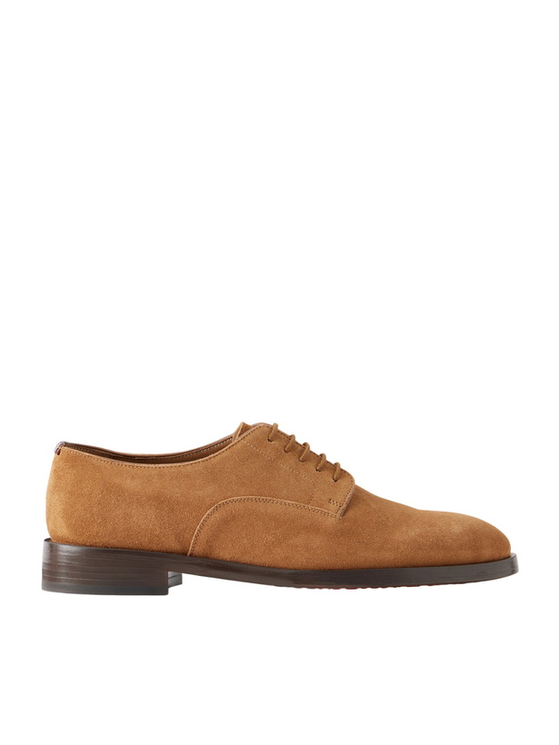 Photo: Paul Smith - Jason Suede Derby Shoes - Brown