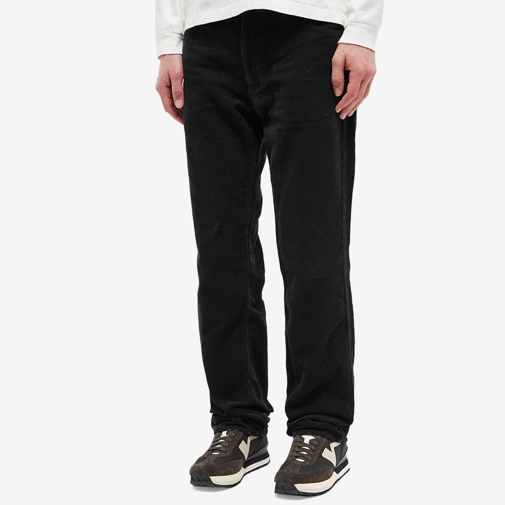 Visvim Men's Fluxus Cord in Black Visvim