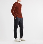 Theory - Slim-Fit Wool Sweater - Brown