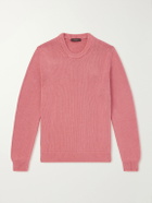 Slowear - Slim-Fit Cotton Sweater - Pink