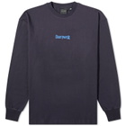Daily Paper Men's Rami Long Sleeve T-Shirt in Deep Navy